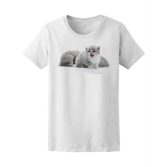 Small Fluffy Kittens T-Shirt Women -Image by Shutterstock, Female x-Large