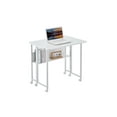 thumbnail image 1 of Small Folding Desk 31.5" Space-Saving Study Office Desk White, 1 of 5