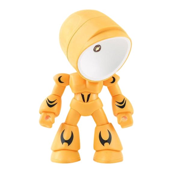 Small Folding Desk Lamp LED Cartoon Night Light Portable Night Lamp Student Living Room Decoration Adjustable Angle