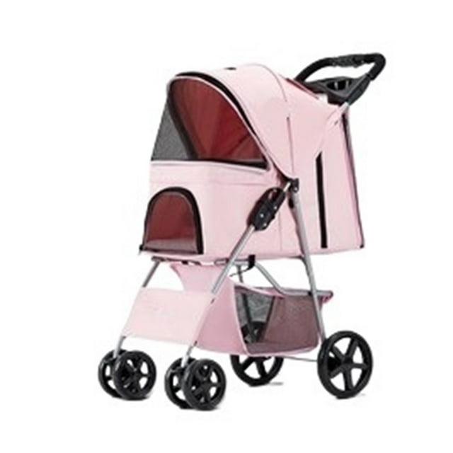 Small Folding Dog Stroller With Carrier Light 15KG Pet Stroller SP02