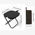 thumbnail image 1 of Small Folding Stool Handbag Stool Fishing Stool Chair Queuing Portable Outdoor Travel Camping Pencil Bag Small Stool, 1 of 8