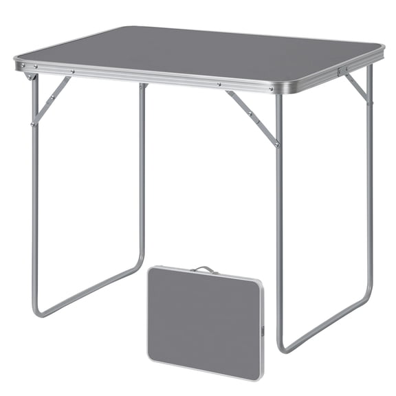 Small Folding Table Portable, Folding Camping Table, Outdoor Portable Side Tables, Lightweight Fold Up Table, Portable Folding Camping Table with Carring Handle