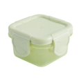 thumbnail image 1 of Small Food Storage Containers,Plastic Containers with Leakproof Lids,Small Condiment Sauce Containers with Clamping,Airtight Freezer Storage,Reusable Square Meal Prep Container,(Green), 1 of 8