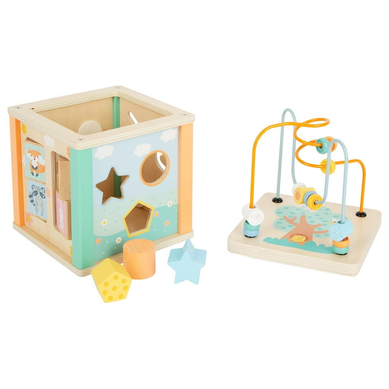 Wooden 5 in store 1 activity cube