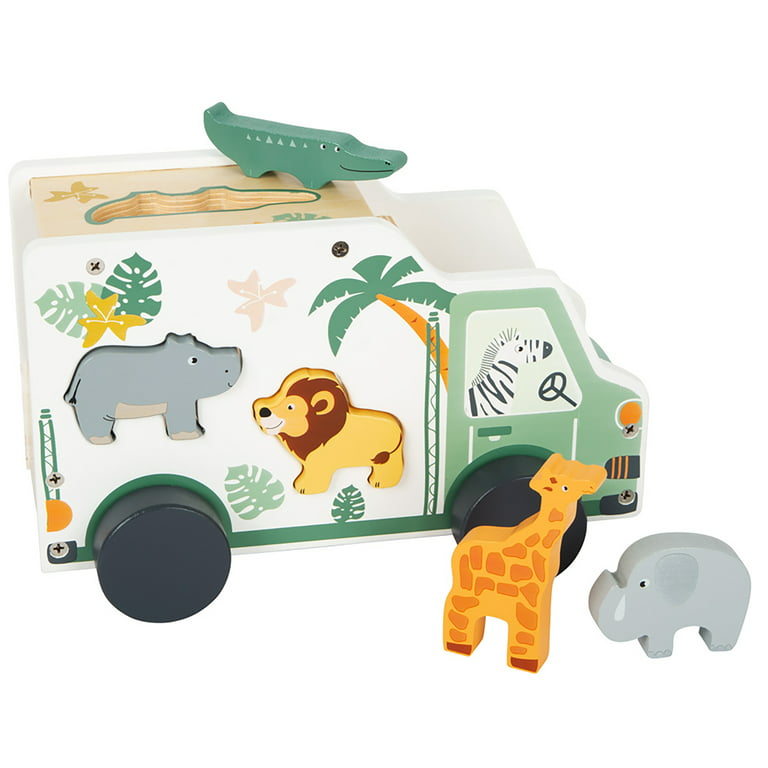 Toddler Sized Large Montessori Truck-Shaped Toy Storage | Toy Box | 3 Years+