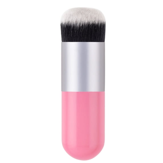 Small Foundation Brush - Powder Brush with Handle for Effortless Makeup Application