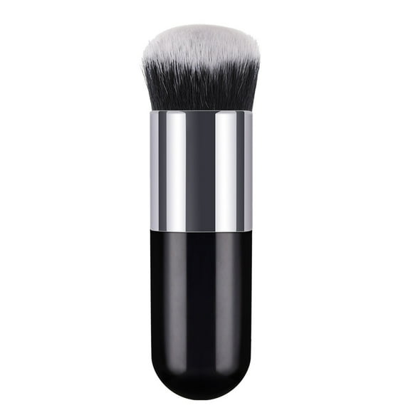 Small Foundation Brush Powder Brush - Makeup Tool with Handle for Application