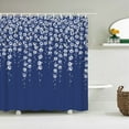 thumbnail image 1 of Small Fresh Floral leaves Flowers Shower Curtain Bathroom Waterproof Polyester Multi-size 3D Print Curtains for Bathroom Shower, 1 of 5