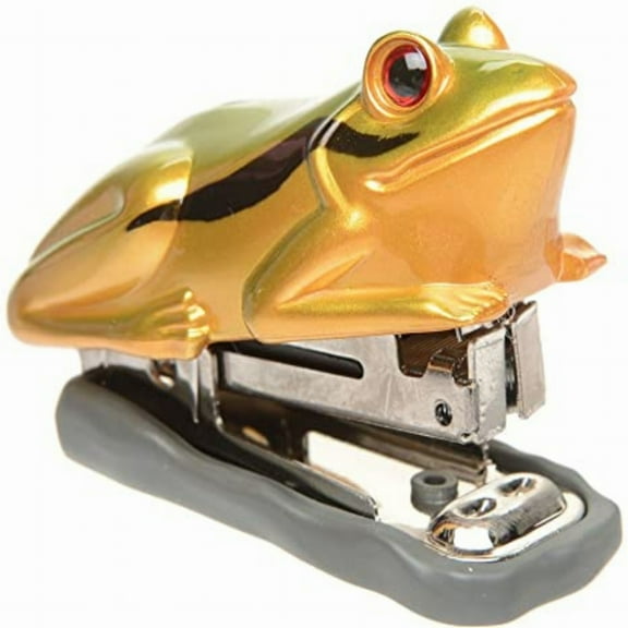 Small Frog Stapler 2 Glossy Detailed Decorative