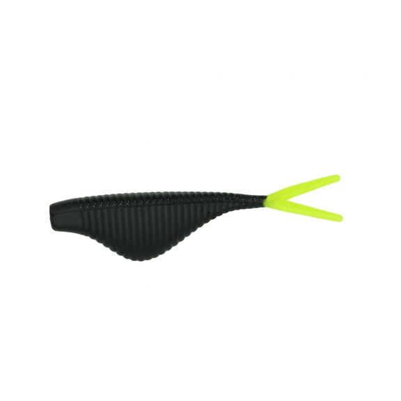 Small Fry Black/Chartreuse 3"