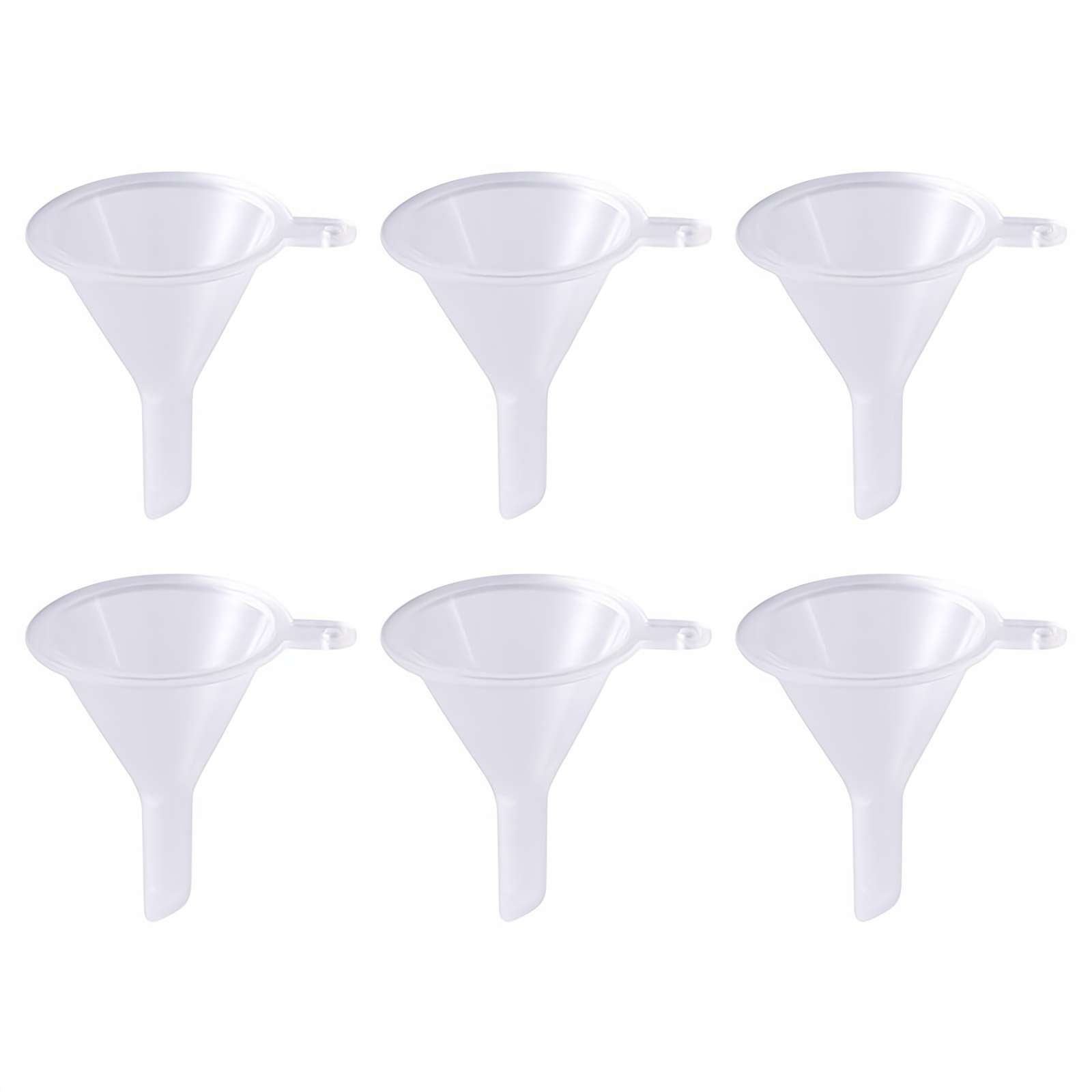 Small Funnel,Perfume Liquids Oil Filling,Mini Clear Plastic Funnel for ...