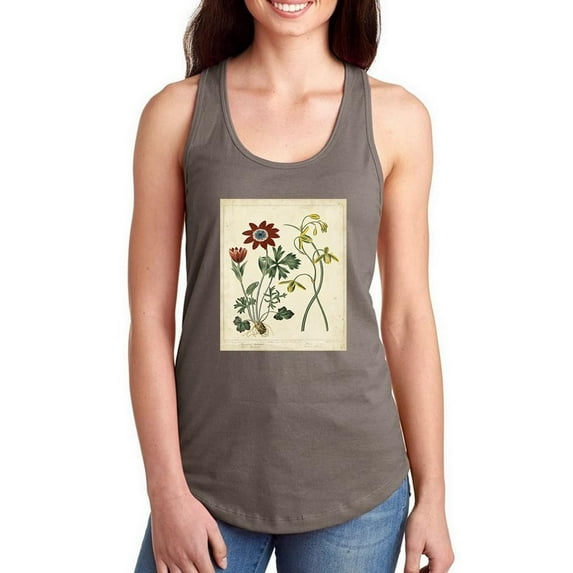 Small Garden Display Ii Racerback Tank Women -Sydenham Edwards Designs, Female x-Small