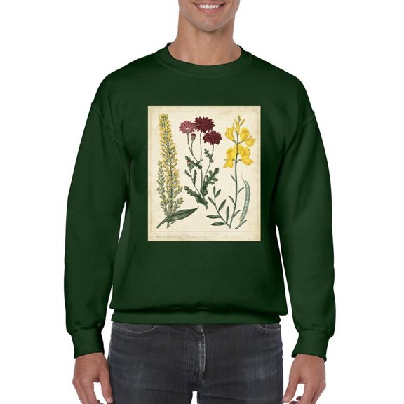 Small Garden Display Iii Sweatshirt Men -Sydenham Edwards Designs, Male x-Large