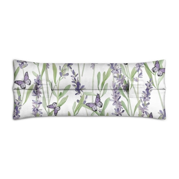 Small Garden Floral Mastectomy Pillow - Spring Summer Comfort Cushion