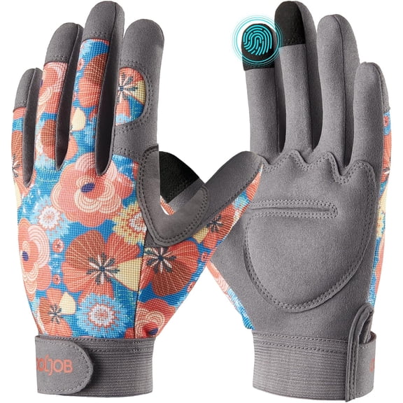 Small Gardening Work Gloves for Women Ladies, Thorn Proof for Rose Pruning, Cactus Handling, Blackberry Bush Planting, Puncture Resistant Anti-Slip Flexible, 1 Pair S Green Glower