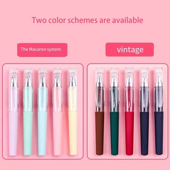 Small Gel Ink Pens Black Ink Pens, Smooth Writing Quick Drying Ink Pen Pocket Pens Mini Writing Pens Office Sch ool Supplies for Doodling Sketching Calligraphy(all Blackink) Black 10Pcs