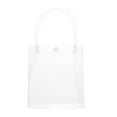 thumbnail image 1 of Small Gift Bags Transparent Waterproof Pvc with Snap Button Closure 25x18x8cm for Gift Packaging and Daily Use Small Plastic Bags, 1 of 6