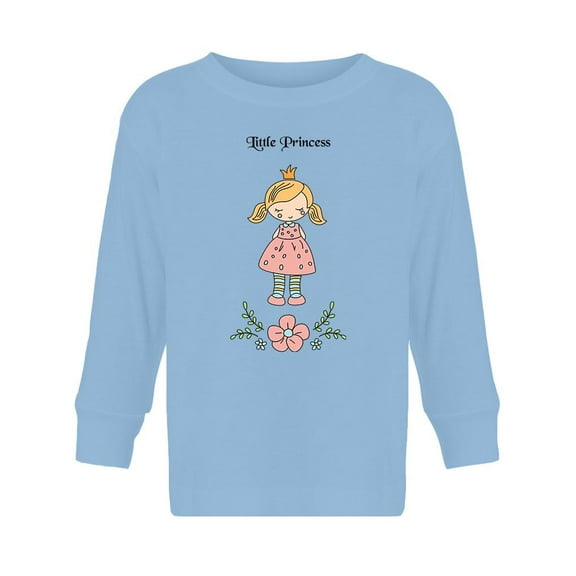 Small Girl And Flower. Long Sleeve Toddler -Image by Shutterstock,  2 Toddler
