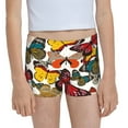Easygdp Retro Floral Butterfly Girls Hipster Cotton Underwear Little Girls' Underwear Toddler