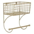 thumbnail image 1 of Small Gold MetalFarmhouse Towel Rack 8.25x5.5x9.8, 1 of 3