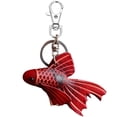 thumbnail image 1 of Small Goldfish Keychain, Cute Goldfish Keyring Bag Pendant Key Chain Cartoon Fish Bag Charm Gifts for Women Men, 1 of 5