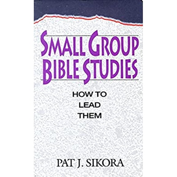 Pre-Owned Small Group Bible Studies: How to Lead Them (Paperback) 0874038588 9780874038583