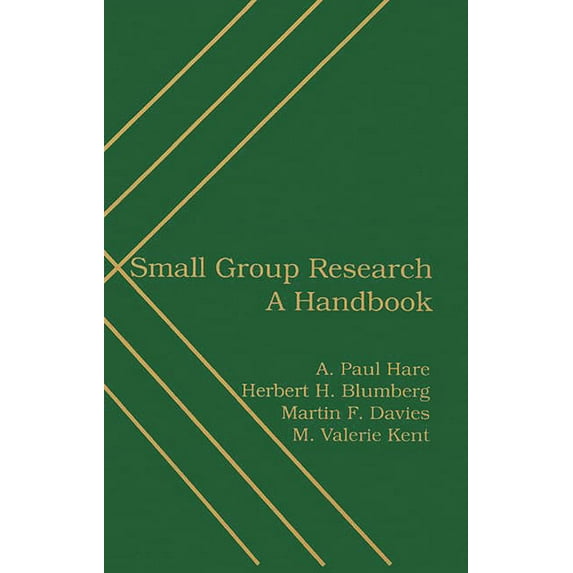Small Group Research: A Handbook, (Paperback)