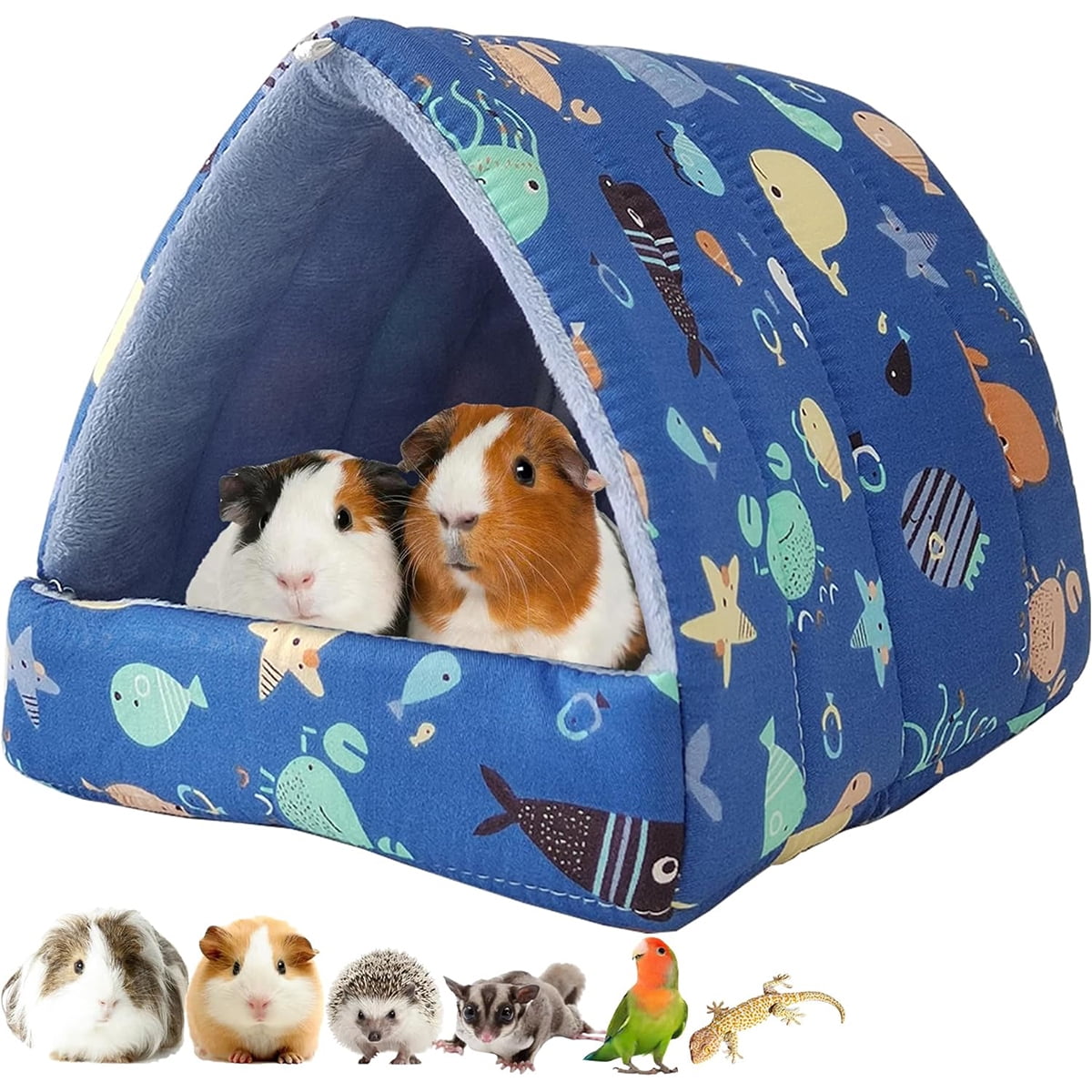 Small Guinea Pig Bed, Guinea Pig Hideout Hamster Bed Rabbit House