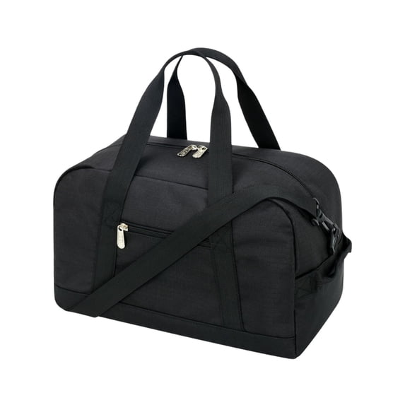 Small Gym Bag 14 Inch, Waterproof Sports Duffel with Shoe Compartment and Adjustable Shoulder Strap, Compact Travel Bag for Workout Gear, Lightweight Storage for Shoes Clothes Essentials