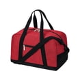 thumbnail image 1 of Small Gym Bag 14 Inch, Waterproof Sports Duffel with Shoe Compartment and Adjustable Shoulder Strap, Compact Travel Bag for Workout Gear, Lightweight Storage for Shoes Clothes Essentials, 1 of 6