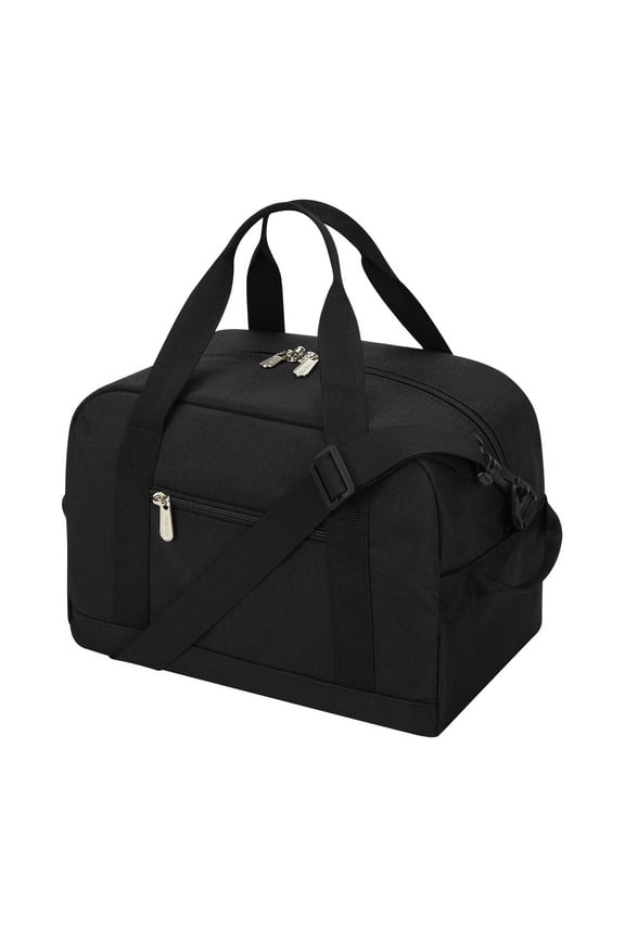 Small Gym Duffel Bag - Lightweight Polyester Weekender for Overnight Travel, 12 Inch