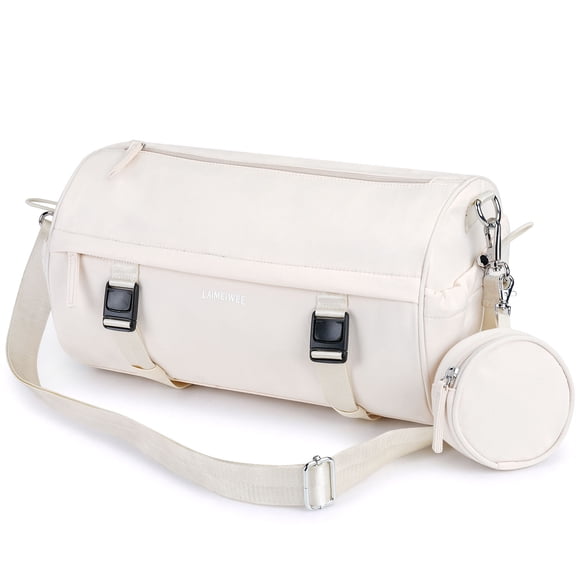 Small Gym Bag for Women Men, 11L Compact Workout Yoga Bag with Wet Pocket and Yoga Mat Holder, Mini Sport Duffle Bags for Dance, Pilates, Ballets, Swimming, Travel (Begei)