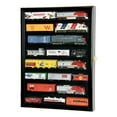 thumbnail image 1 of Small HO Scale Train Model Trains Locomotive Engine Display Case Cabinet, 1 of 7
