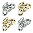 thumbnail image 1 of Small Hair Clips Metal Hair Claw Clips for Women Girls, 2 Inch Medium Claw Clips for Thin/Medium Thick Hair, Non Slip Hair Jaw Clips Strong Hair Clamps for Fine Hair (Silver, Gold), 1 of 6