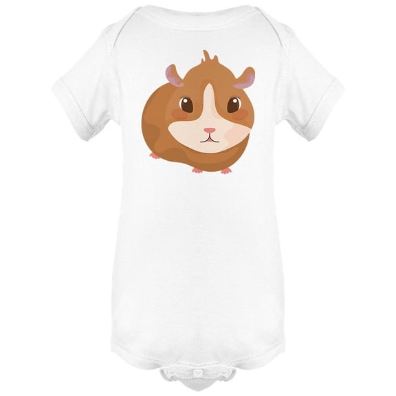 Small Hamster Cartoon Bodysuit Infant -Image by Shutterstock, 24 Months