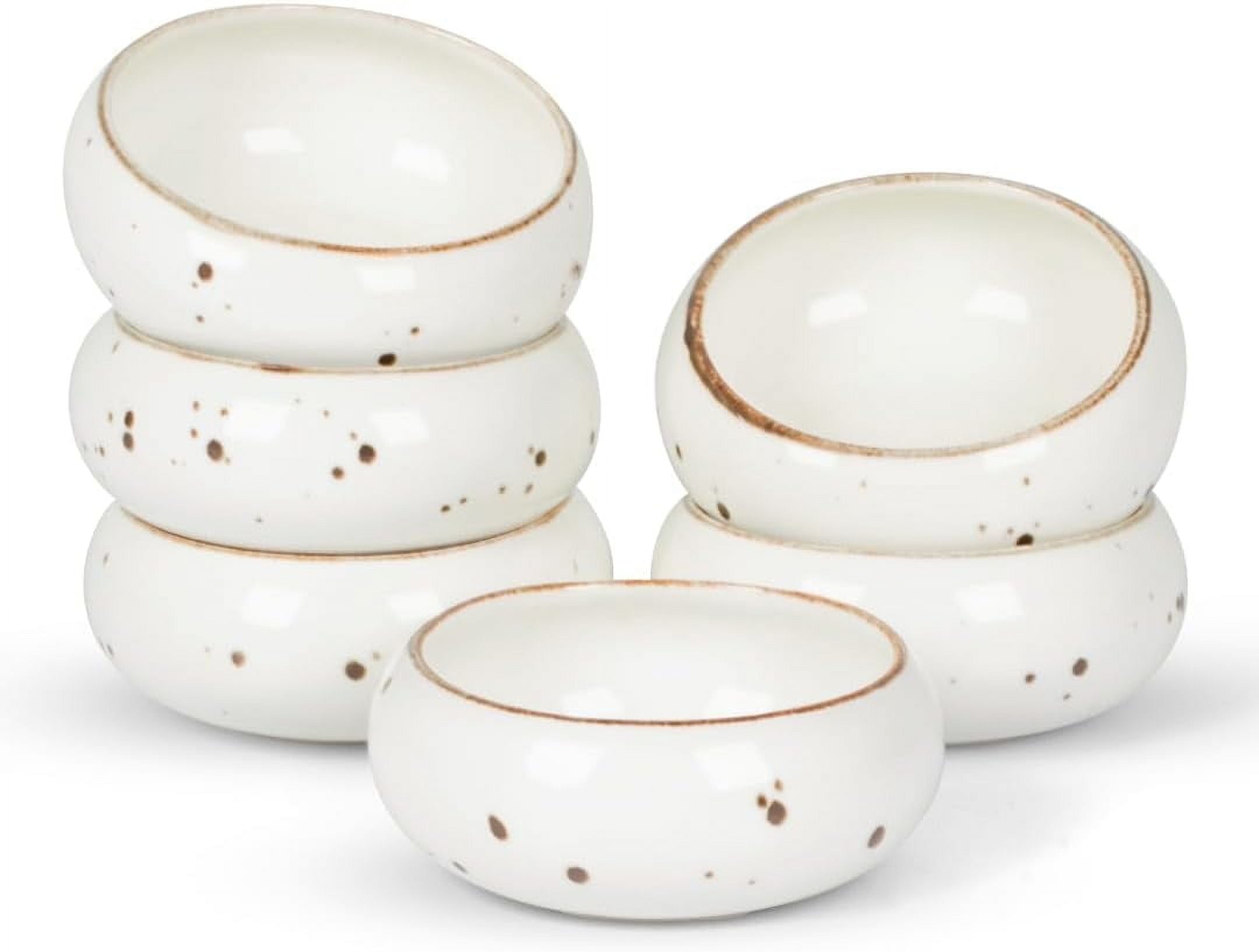 Small Hand Craft Dessert Bowls - 12oz, Set of 6