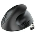 thumbnail image 1 of Small Hand Ergonomic Mouse, Vertical Wireless Mouse - Rechargeable 2.4GHz Optical Vertical Mice for Laptop, PC, Computer, Desktop, Notebook etc, Black, 1 of 6
