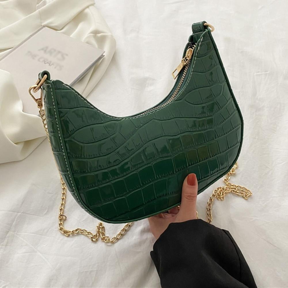 Green hot sale hobo purse