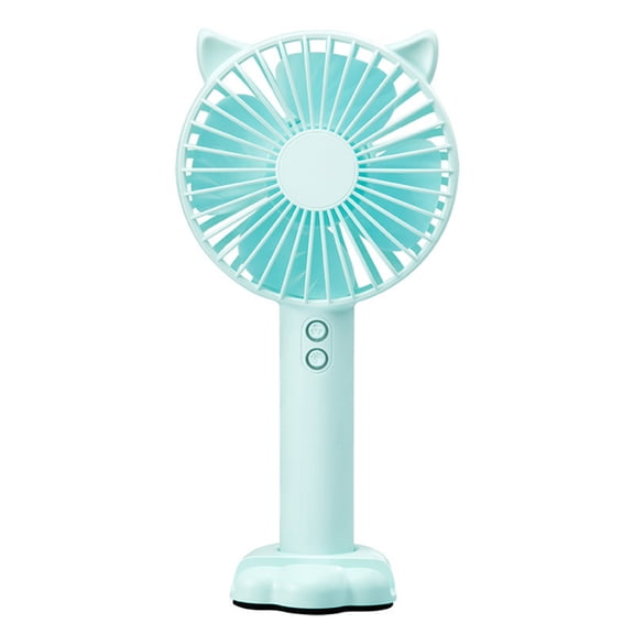 Small Handheld Fan Mini Portable Cooling Equipment Cute Cooling Fan Mini USB Fan Lightweight Fan ABS Material for Summer