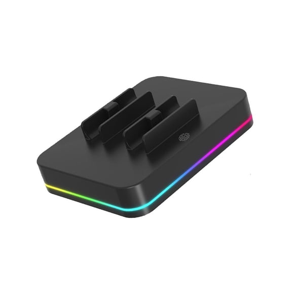 Small Handle Charging Grip Travel Charging Dock Base for NS2 Black