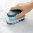 thumbnail image 1 of Small Handle Laundry Brush, Household Cleaning Tool, Minimalist Design, Effective Surface Cleaning, Dust Removal, Stain Removal, Floor Care, Soft Bristles, Durable Plastic Construction,, 1 of 9