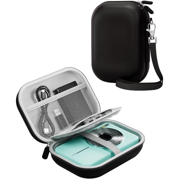 Small Hard Shell Camera Case for KODAK PIXPRO FZ55/FZ53/FZ45/FZ43, Compact Travel Protective Case,Lightweight Carrying Case, Ideal Gift for Photographers