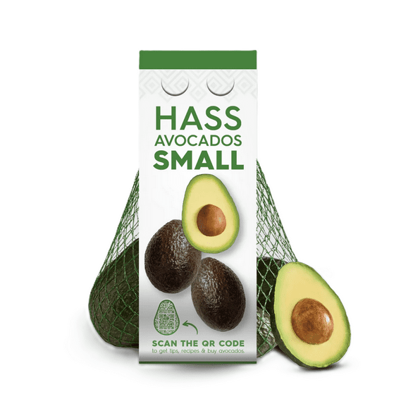 Fresh Small Hass Avocados, 5-6 Count Bag