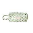 thumbnail image 1 of Small Heart Dots Pencil Case Cute Quilted Pencil Pouch Portable Handheld Cosmetic and Pen Organizer Bag for Students University Travel Makeup Storage Outdoor Outing Library Office Dorm, 1 of 6