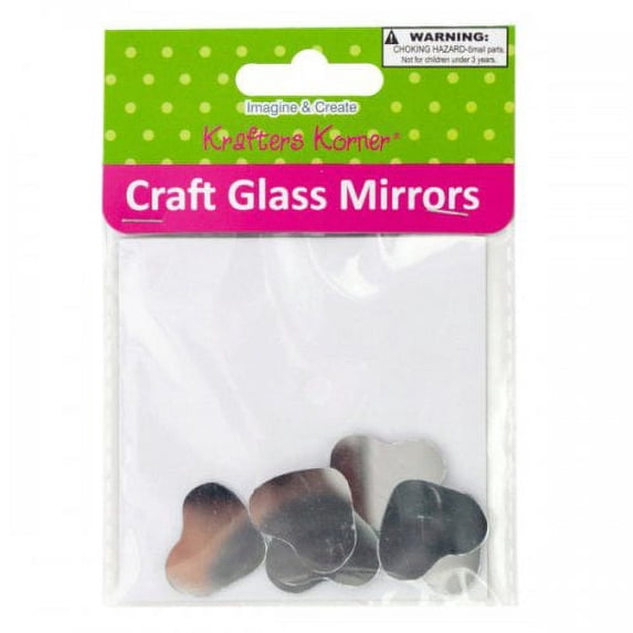 Small Heart Shape Craft Glass Mirrors