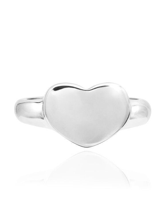 Small Heart Shaped Ring for Women Fashion Stainless Steel Jewelry for Women Valentine's Day Gift for Women