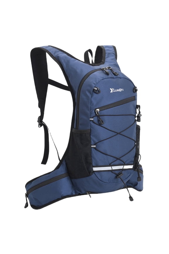 Small Hiking Backpack, Lightweight Travel Backpack, Outdoor Cycling Backpack with Helmet Net, Waterproof Hiking Backpack for Women/Men(Navy blue).