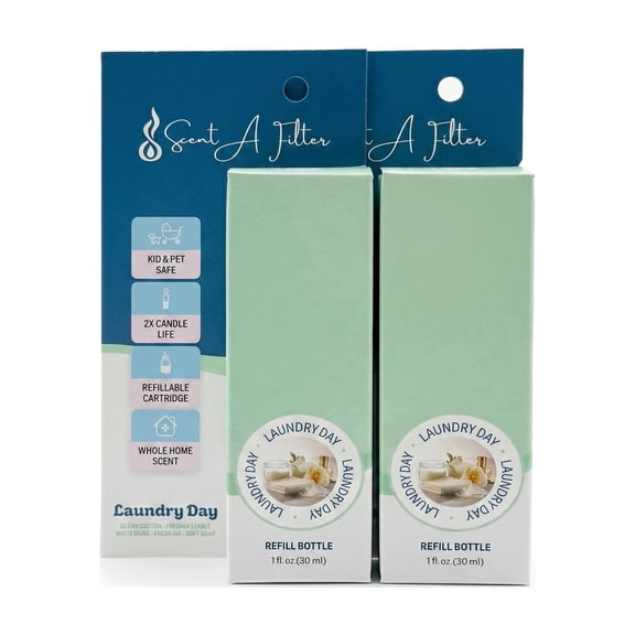 Small Home Kit Air Freshener Plug In Refill Bottle, Laundry Day Scent