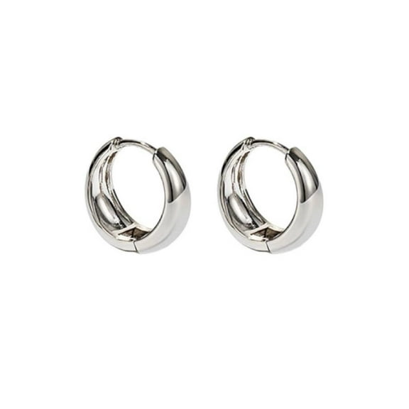Small Hoop Earrings for Men Women Streetwear Unisex Style