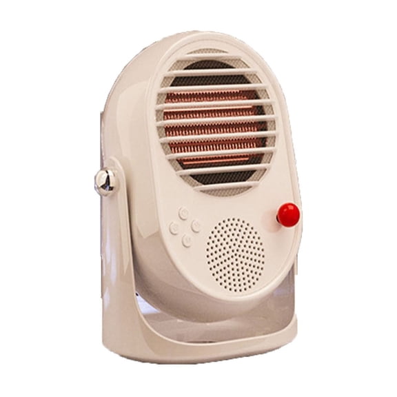Small Household Warm Air Blower Portable Electric Heater with Bluetooth Connectivity Sleep Aid Efficient Heating for Home Use